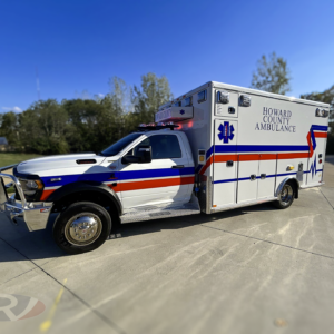 2024 Howard County Ambulance District RAM Type I AEV Traumahawk Custom Ambulance