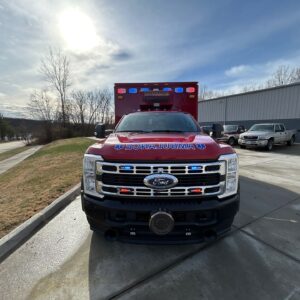 Alternative view of 2025 Monarch Fire Protection District Ford Type I AEV Traumahawk Custom Ambulance