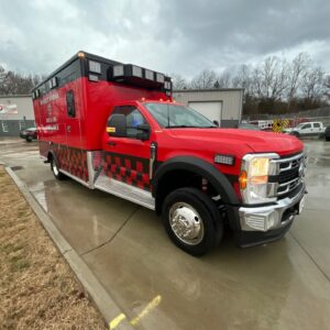 Alternative view of 2025 Deforest Windsor Fire and EMS Ford Type I AEV Traumahawk Custom Ambulance