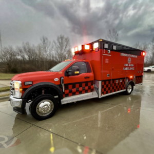 2025 Deforest Windsor Fire and EMS Ford Type I AEV Traumahawk Custom Ambulance