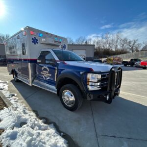 Alternative view of 2025 Union Ambulance District District Ford Type I AEV Traumahawk Custom Ambulance