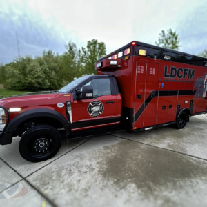 2026 Lawrence - Douglas County Fire Medical Ford Type I AEV Traumahawk Custom Ambulance