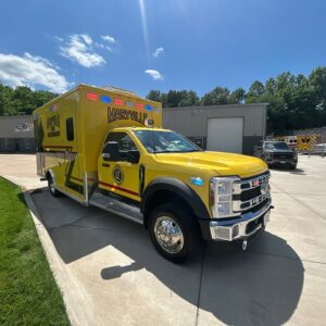 Alternative view of 2026 Maryville Fire Department Ford Type I AEV Traumahawk Custom Ambulance