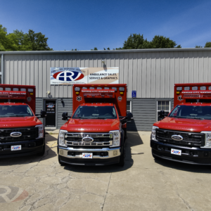 Alternative view of 2025 KCKFD Ford Type I AEV Traumahawk X-Series Custom Ambulances