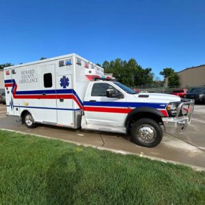 Alternative view of 2026 Howard County Ambulance District Ram Type I AEV X-Series LTD Custom Remounted Ambulance