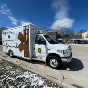 2026 Pettis County Ambulance District Ford Type III AEV X-Series LTD Custom Remounted Ambulance