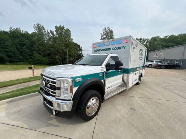 2026 Leavenworth County EMS Ford F550 AEV Traumahawk Type I ambulance